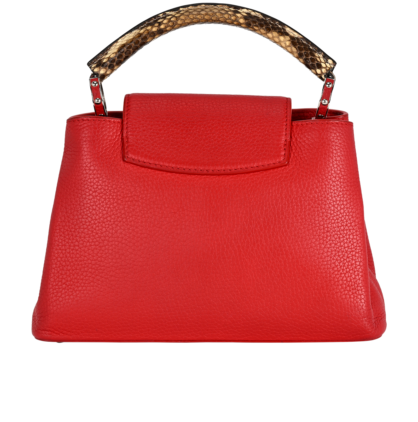 Capucines BB, &pound;2,800, Handbags, Red, Leather, Back view